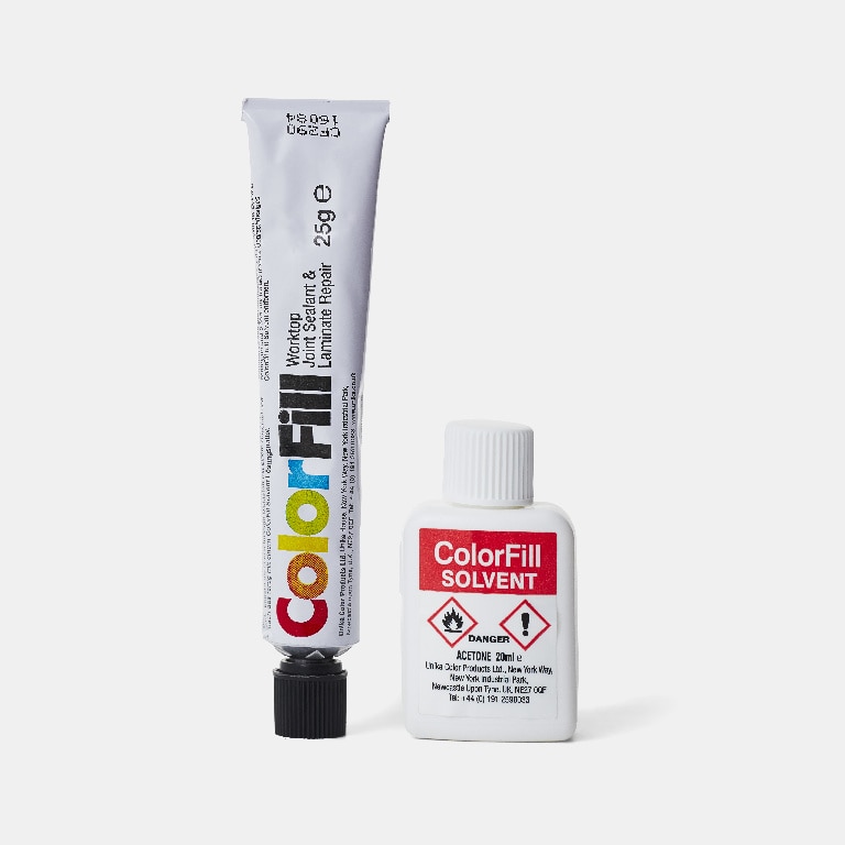 Adeziv si etansant pentru blaturi bucatarie Unika, negru, 20 ml