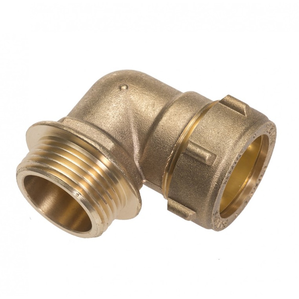 Cot de compresie cu inel, alama, FE, 15 mm x 3/4"