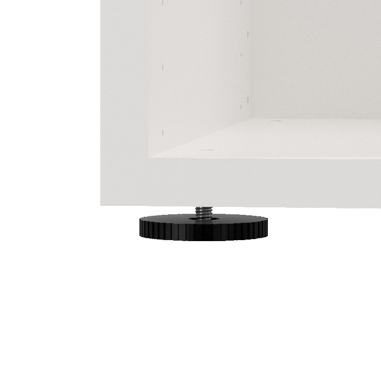 Corp de mobilier, alb, 187 x 75 cm • GoodHome Atomia