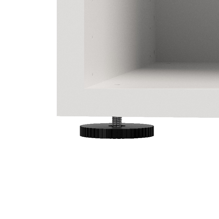 Corp de mobilier GoodHome Atomia, alb, 75 x 37.5 x 45 cm