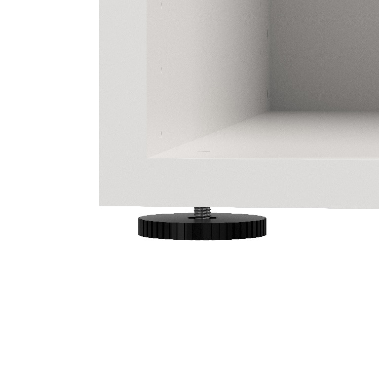 Corp de mobilier GoodHome Atomia, alb, 112.5 x 50 x 45 cm