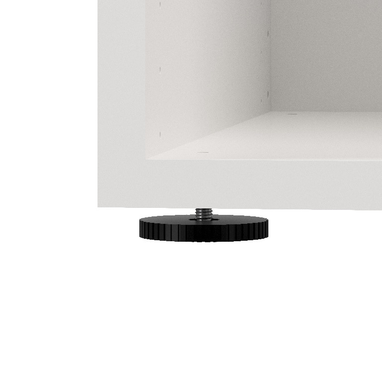 Dulap, alb, D45H225W50  GoodHome Atomia