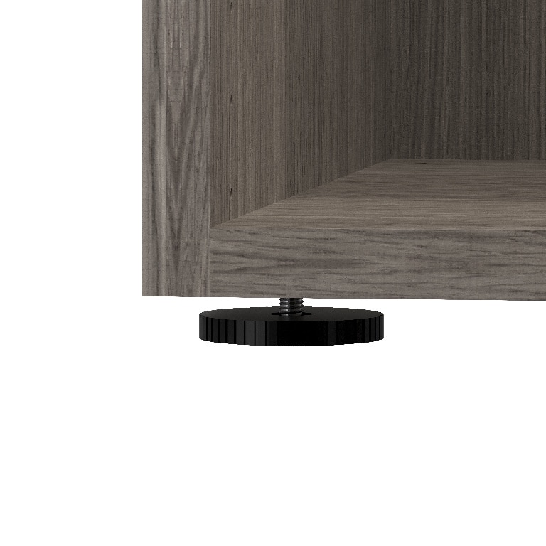 Dulap, gri stejar D45H187 • GoodHome Atomia