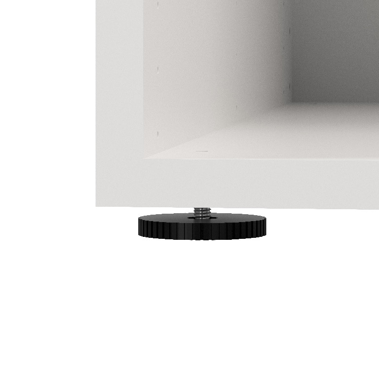 Dulap D58H75W100 alb  GoodHome Atomia