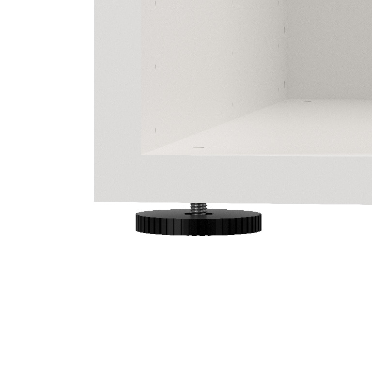  Corp de mobilier modular, D58H187W100, Alb  GoodHome Atomia