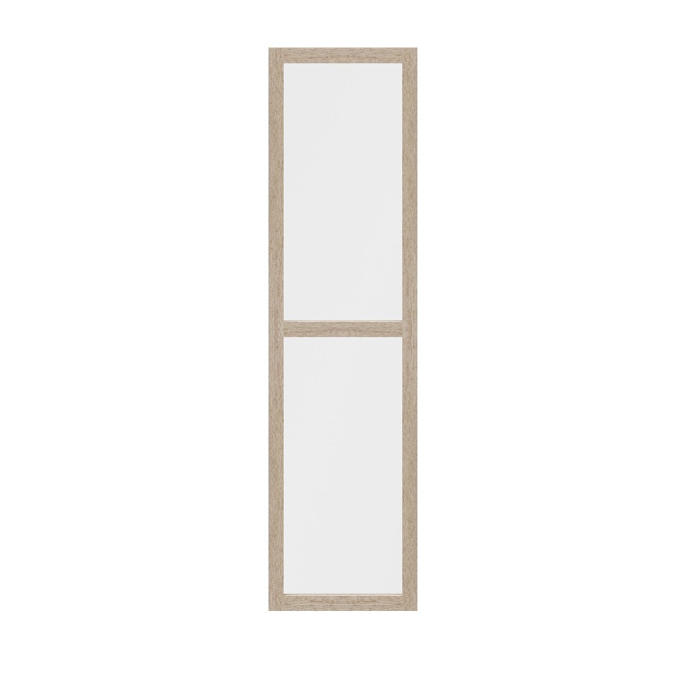 Usa dresing transparenta, sticla, stejar, 50 x 187 cm • GoodHome Atomia