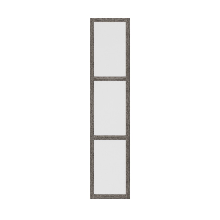 Usa dressing, sticla, W50Xh225 gri stejar • GoodHome Atomia