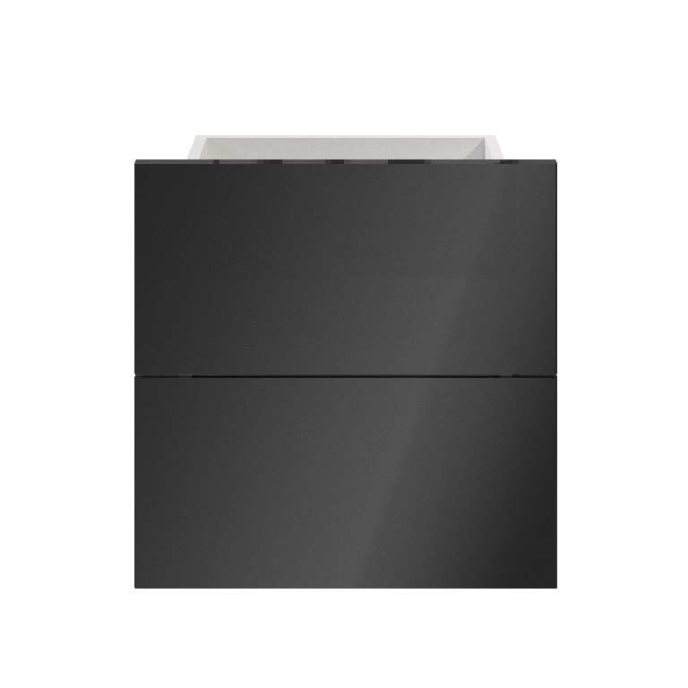 Sertar exterior, 35 x 37 cm, antracit, set 2 bucati • GoodHome Atomia