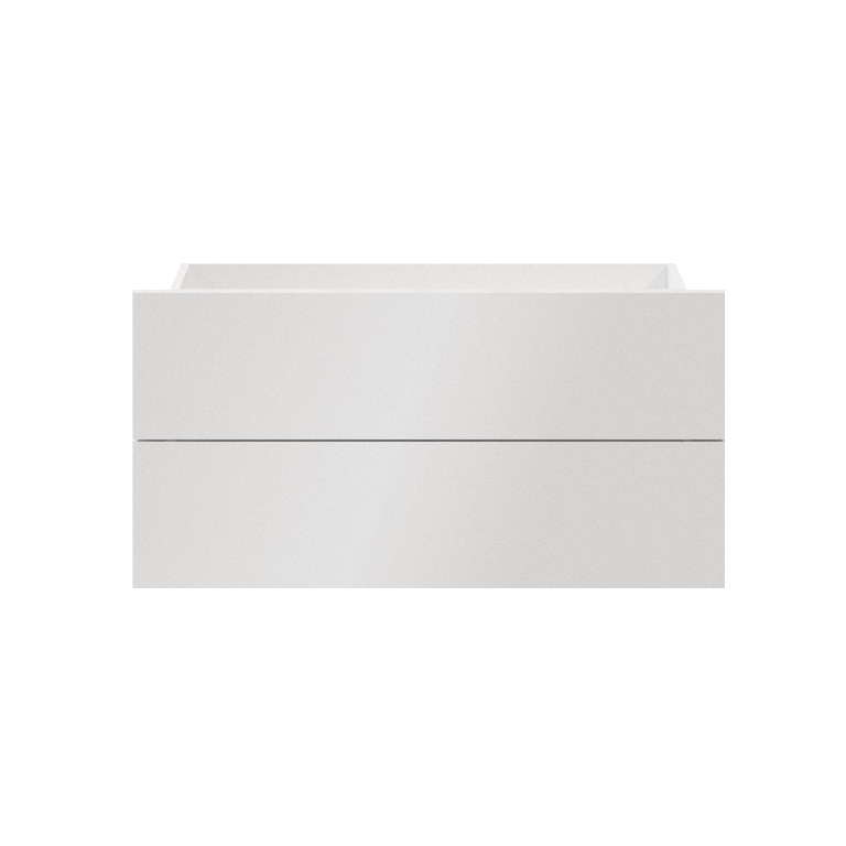 Sertar exterior, 35 x 75 cm, alb, set 2 bucati  GoodHome Atomia