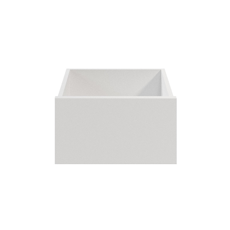 Sertar interior, 45 x 37 cm, Alb • GoodHome Atomia