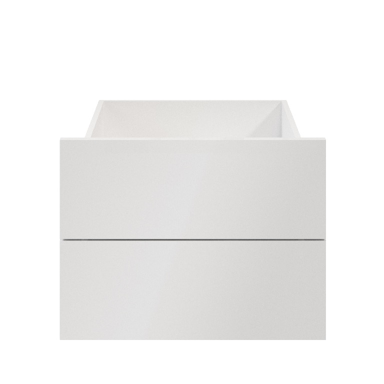 Sertar exterior, 58 x 50 cm, alb set 2 bucati • GoodHome Atomia