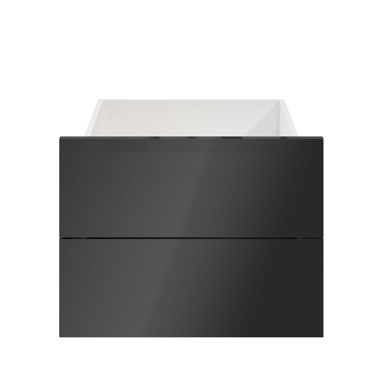 Sertar exterior, 58 x 50 cm, antracit, set 2 bucati • GoodHome Atomia