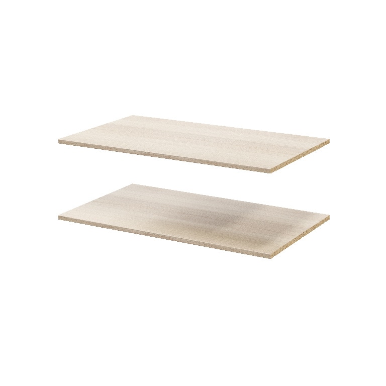 Pachet 2 rafturi, stejar, 100 x 58 cm GoodHome Atomia