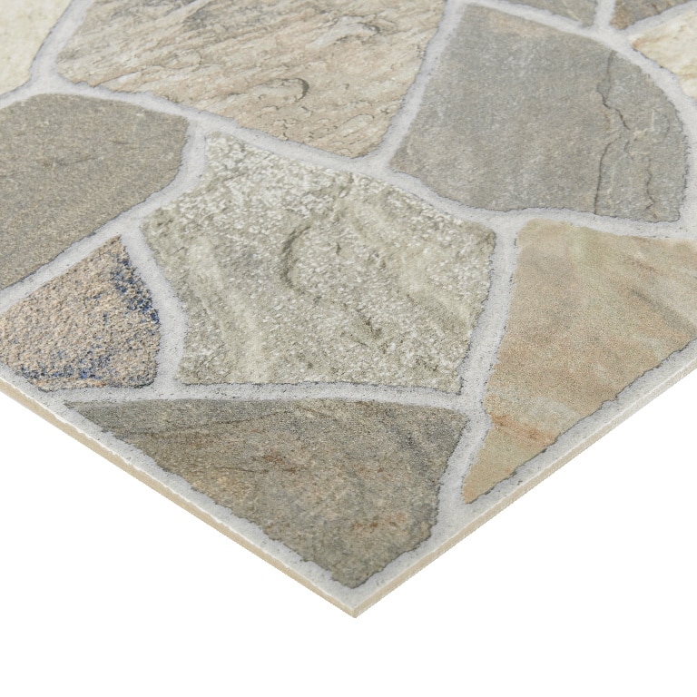 Gresie Exterior, Gri, Portelan, 45 x 45 cm, suprafata 1,215 mp  GoodHome Piazza