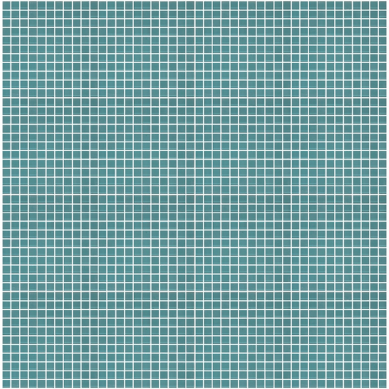 Mozaic interior, albastru, sticla, patrat, 30 x 30 cm x 8 mm  Glina