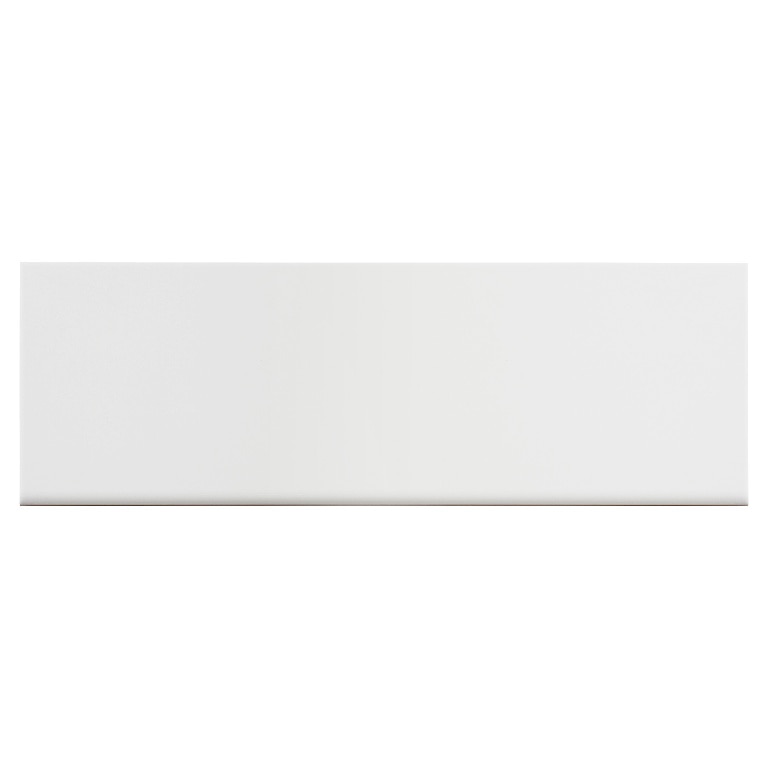 Faianta interior, alb, 60 x 20 x 0.85 cm, 0.96 mp • GoodHome Plain