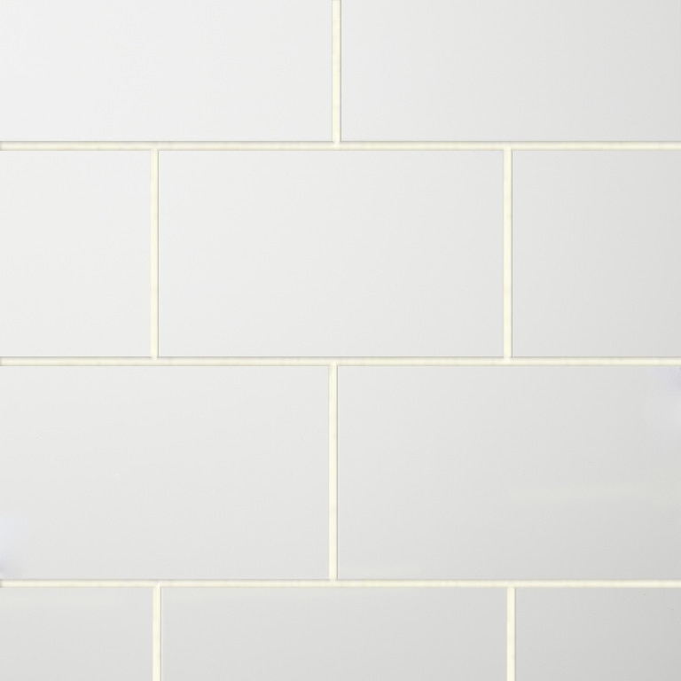 Faianta interior, alb, ceramica, 40.24 x 25.16 cm x 8.5 mm, dreptunghiulara, 1 mp  Alexandrina