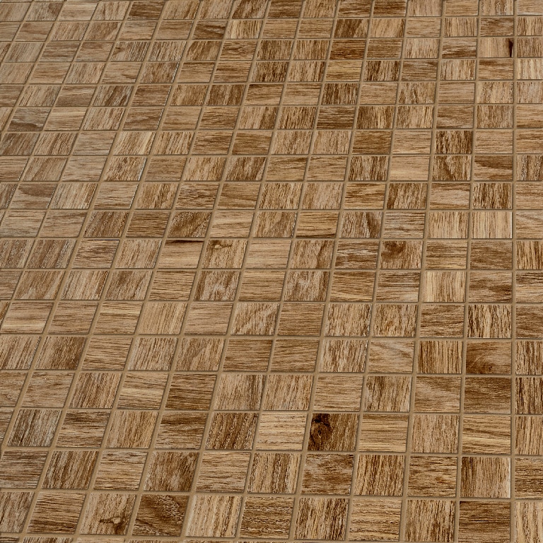Mozaic ceramic decorativ GoodHome Wychwood, 30x30 cm, maro