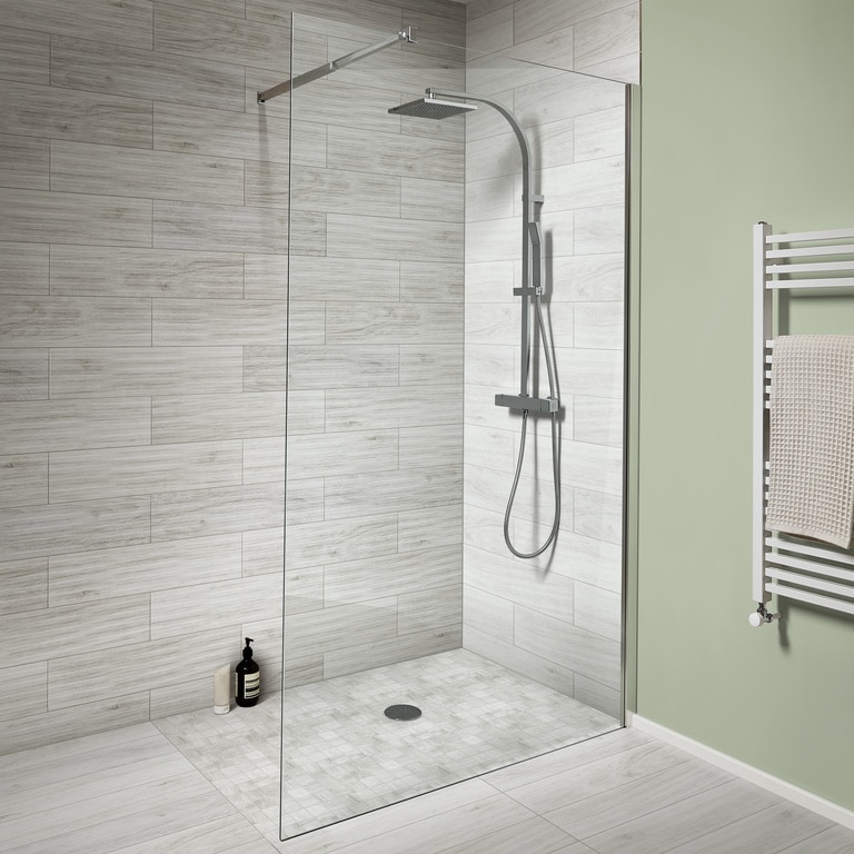 Faianta interior, alb, 60 x 15 x 0.85 cm, 0.99 mp  GoodHome Wychwood