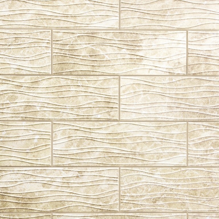 Faianta interior, maro, 60 x 20 x 0.88 cm, 1.08 mp, lucios  GoodHome Marble