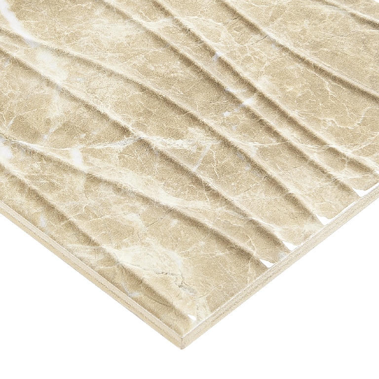 Faianta interior, maro, 60 x 20 x 0.88 cm, 1.08 mp, lucios  GoodHome Marble