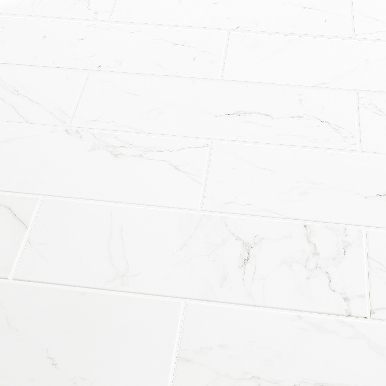 Faianta interior, alb, 60 x 20 x 0.88 cm, 0.84 mp  GoodHome Marble