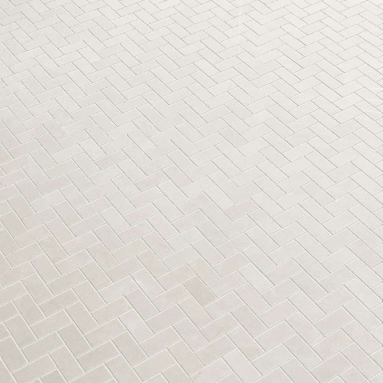 Mozaic portelanat decorativ GoodHome Ultimate Marble, 30x30 cm, crem