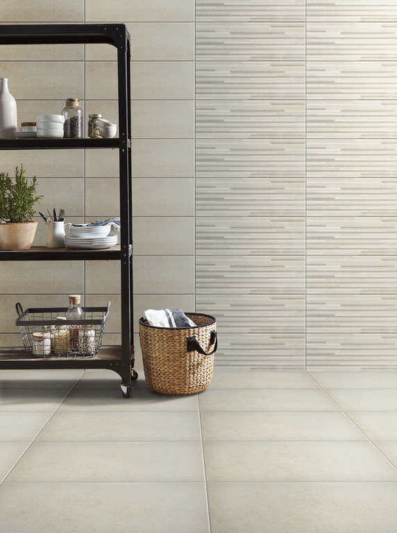 Faianta interior, bej, 60 x 20 x 0.85 cm, 0.96 mp  GoodHome Konkrete