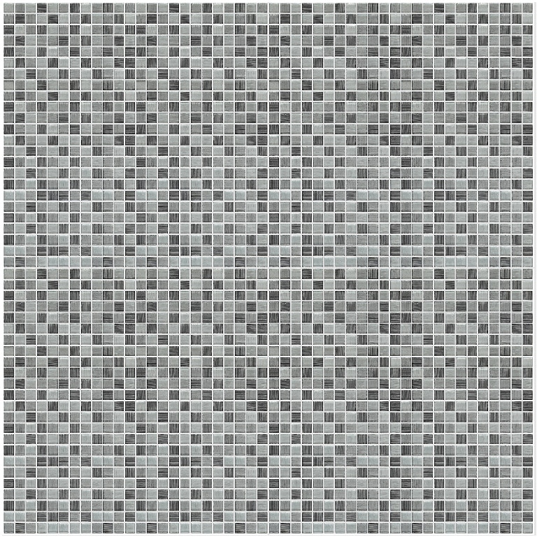 Mozaic interior, gri, sticla, patrat, 30 x 30 cm x 8 mm  GoodHome Fazos