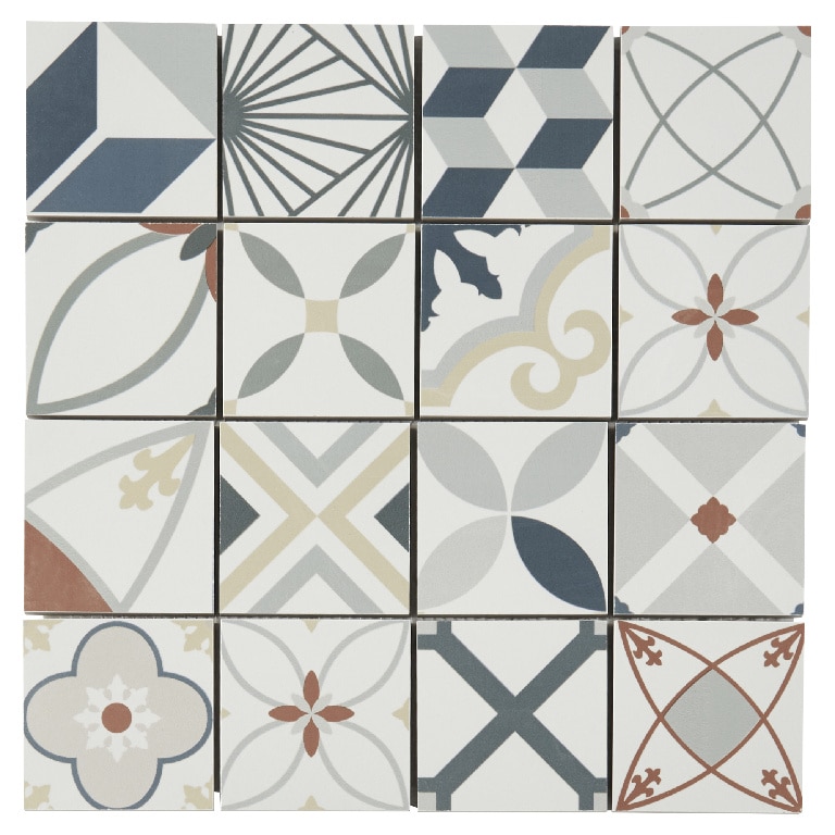 Mozaic interior GOODHOME Hydrolic, 30 x 30 cm x 10 mm, multicolor