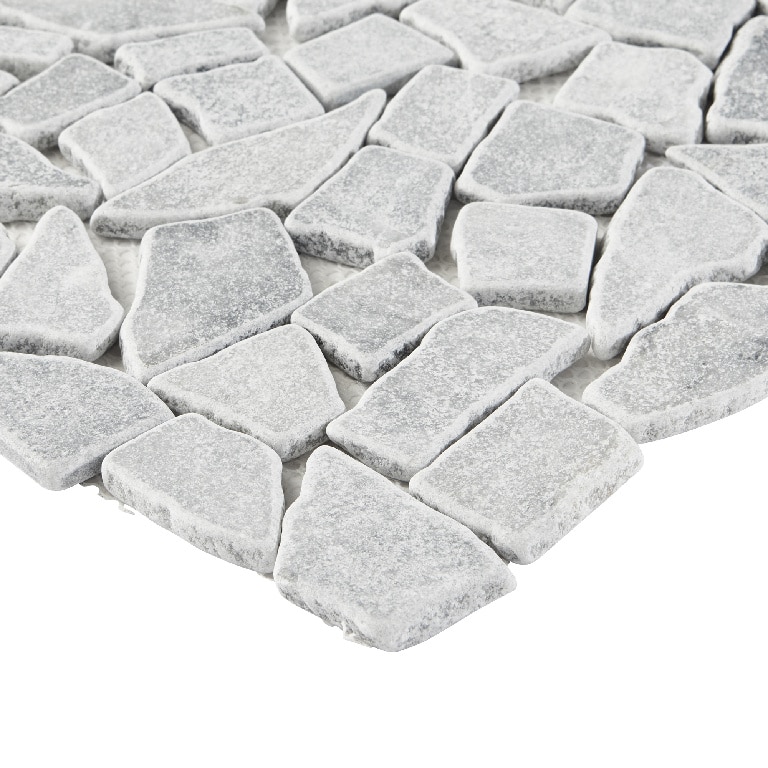 Mozaic ceramic decorativ GoodHome Bohai, 31.5x31.5 cm, gri