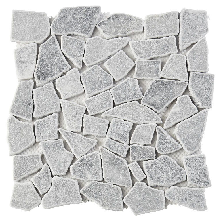 Mozaic ceramic decorativ GoodHome Bohai, 31.5x31.5 cm, gri