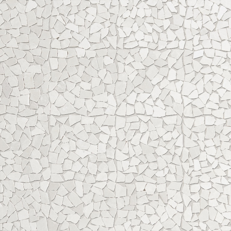 Mozaic ceramic decorativ GoodHome Bohai, 31.5x31.5 cm, gri deschis