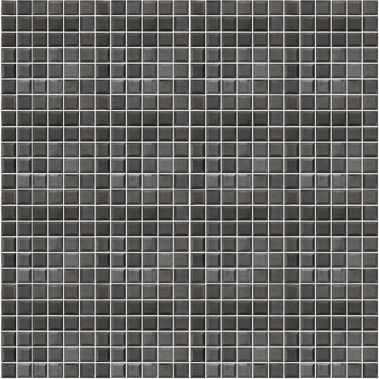 Mozaic interior, negru, otel inoxidabil, patrat, 30 x 30 x 9 mm  GoodHome Manza