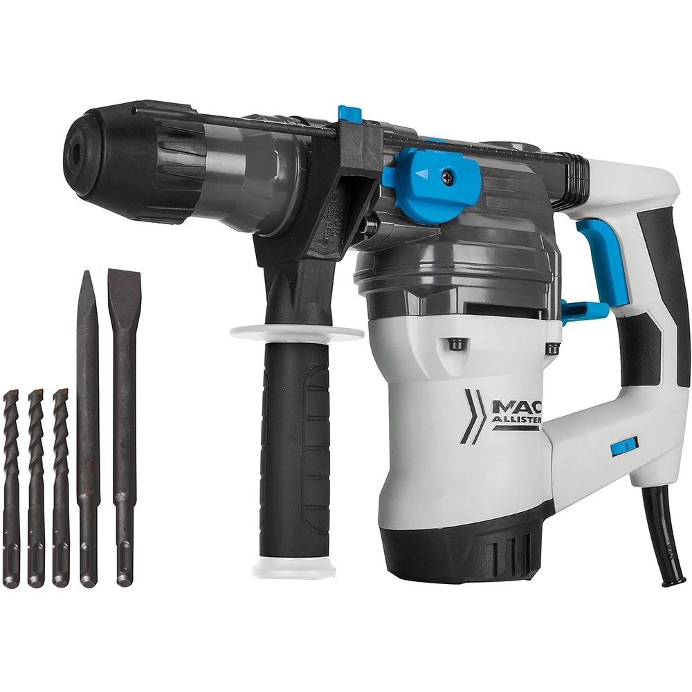 Ciocan rotopercutor Mac Allister MSRH1500-A, 1500W, 5J, SDS Plus, 900rpm