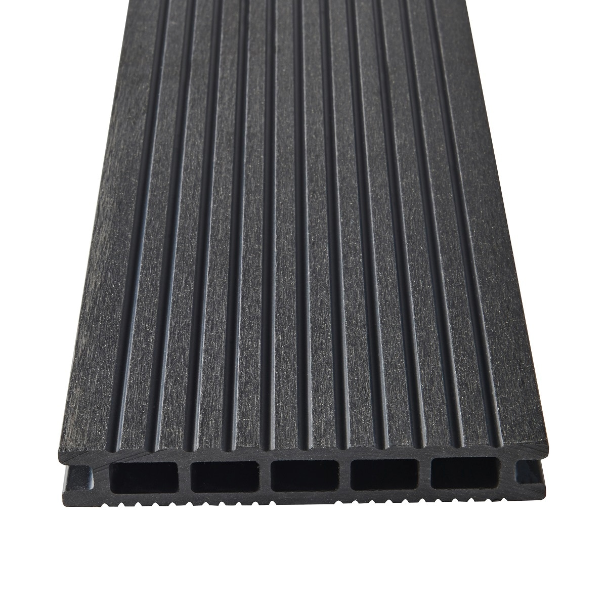 Dusumea pentru terasa, WPC, gri antracit, 220 x 14.5 x 2.1 cm • Klikstrom