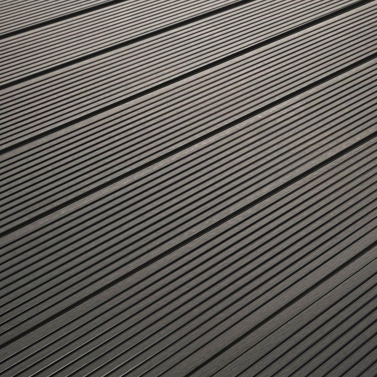 Dusumea pentru terasa, WPC, gri antracit, 220 x 14.5 x 2.1 cm • Klikstrom