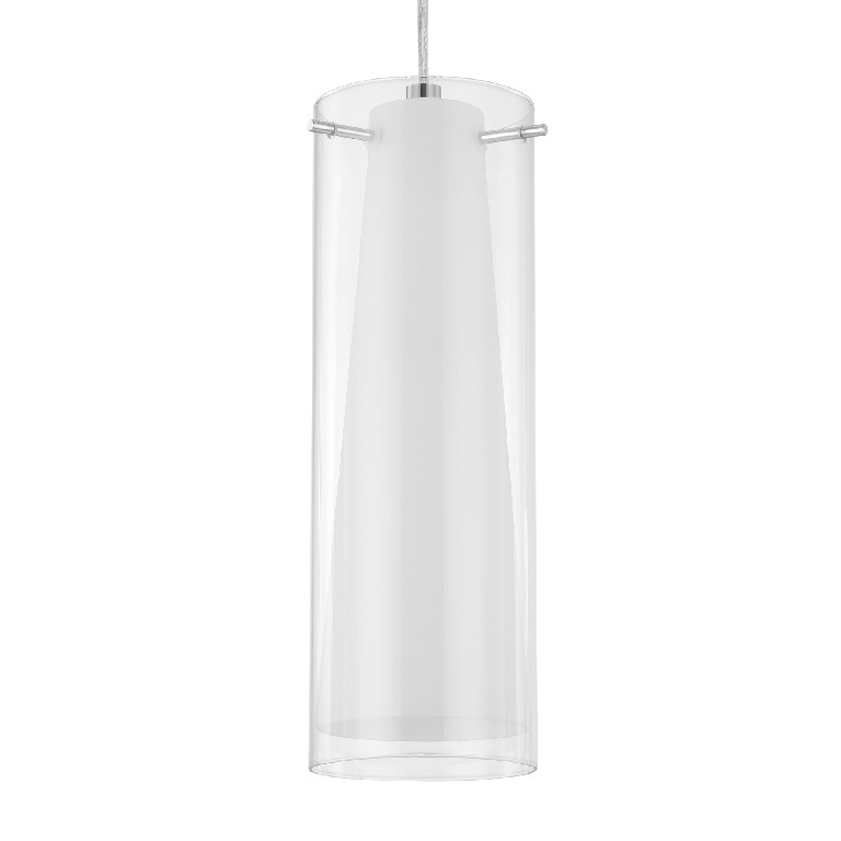 Lustra tip pendul, Alb, 60 W, 1 x E27 • GoodHome Dimonika