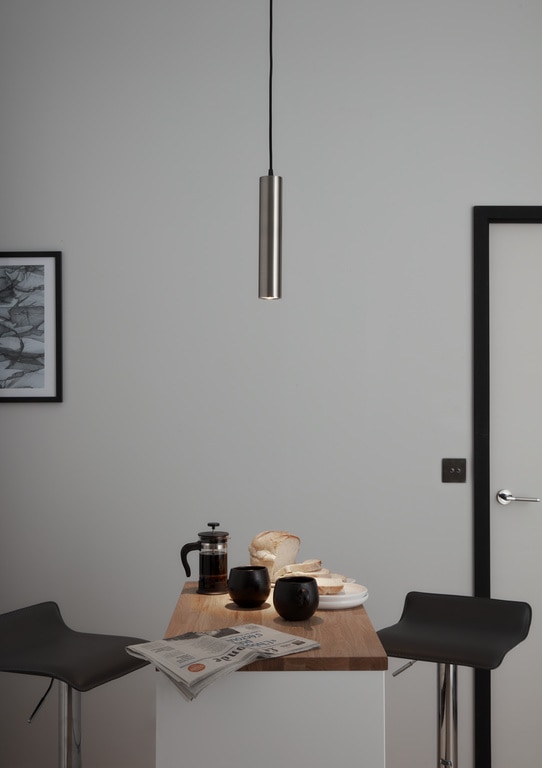 Pendul, argintiu, led • GoodHome Suartone