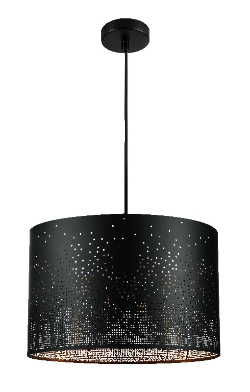 Lustra tip pendul, Negru, 42 W, 1 x E27  GoodHome Senecaz