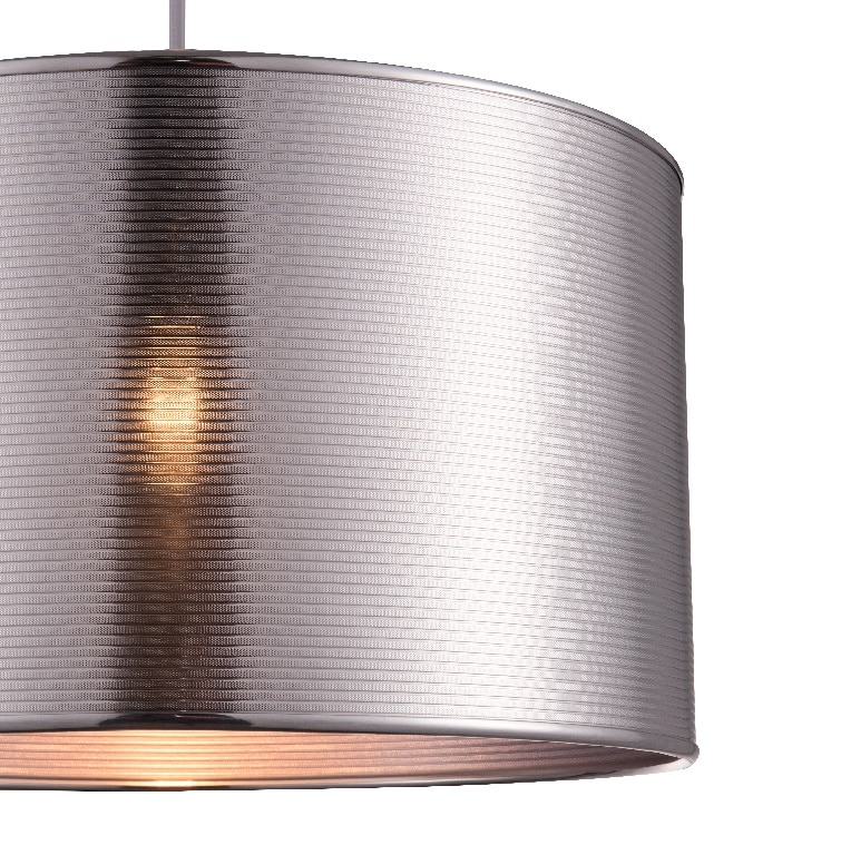 Lustra tip pendul, Argintiu, 42 W, 1 x E27 • GoodHome Tectit