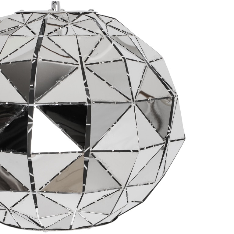 Lustra tip pendul, Argintiu, 28 W, 1 x E27 • GoodHome Edasich