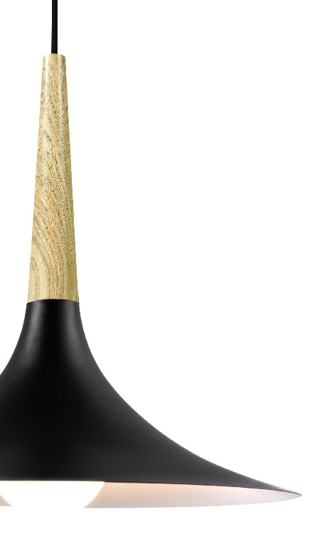 Lustra tip pendul, Negru, 42 W, 1 x E27 • GoodHome Arraqis