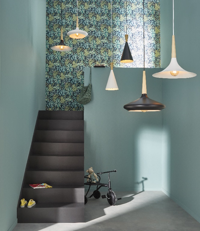 Lustra tip pendul, Alb, 42 W, 1 x E27 • GoodHome Arraqis