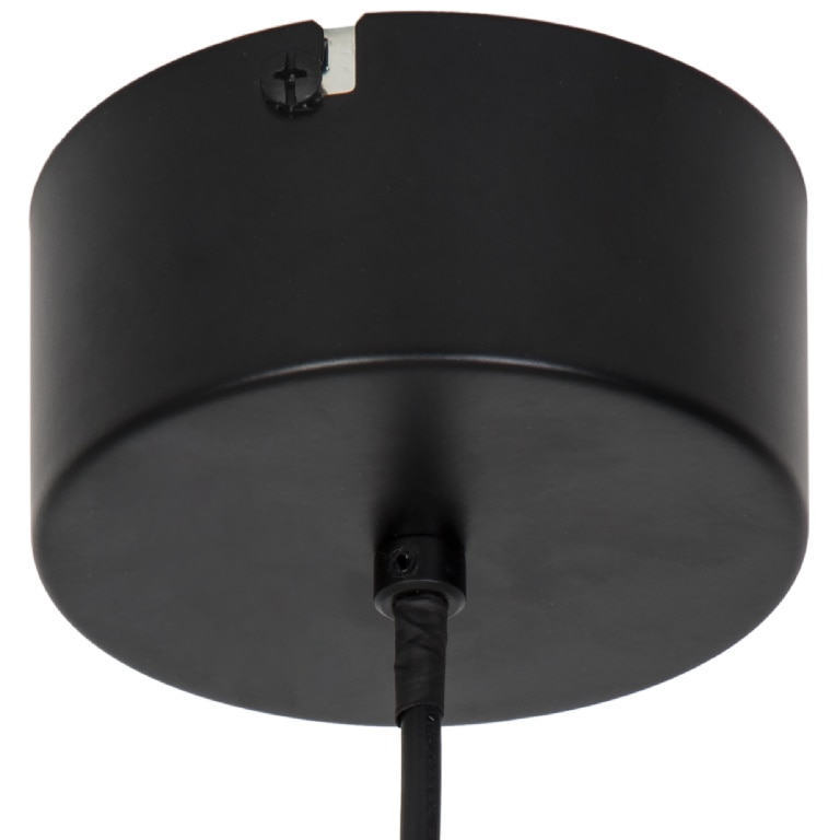 Lustra tip pendul, Negru, 42 W, 1 x E27  GoodHome Daluiz