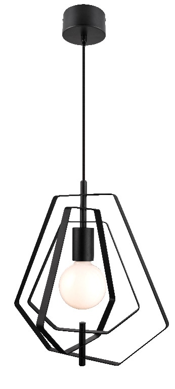 Pendul, negru, 1 x 42 W • GoodHome Nedoki