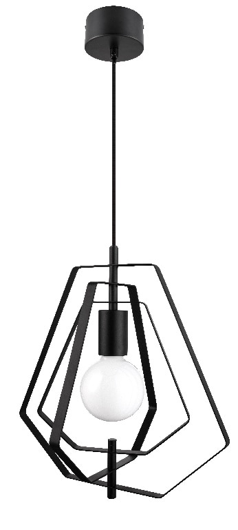 Pendul, negru, 1 x 42 W • GoodHome Nedoki