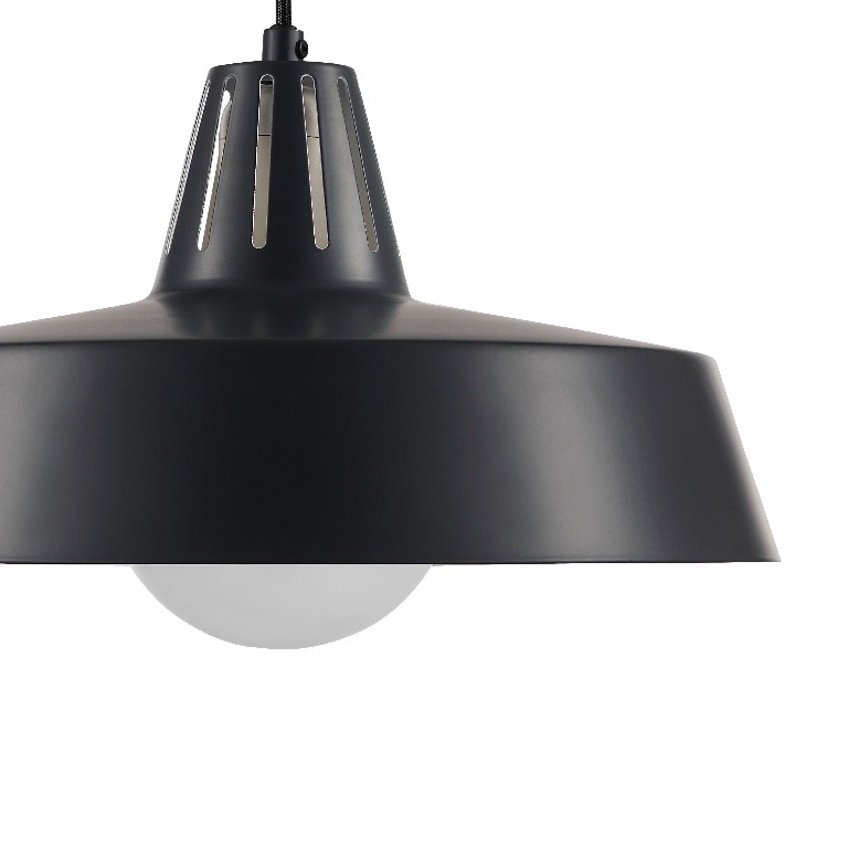 Lustra tip pendul, Negru, 60 W, 1 x E27  GoodHome Yarra