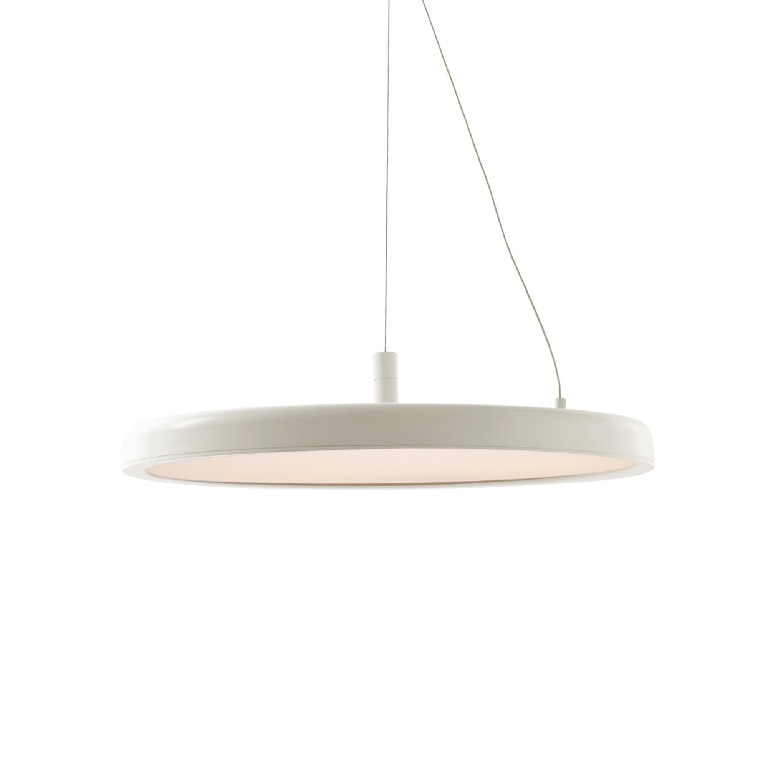 Pendul, alb, 3000 K, 25.5 W • GoodHome Azagny