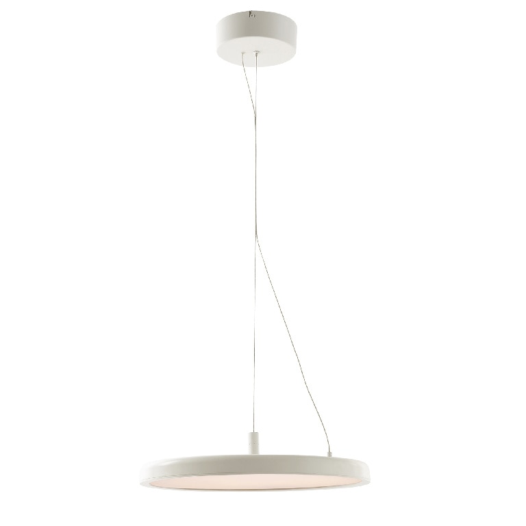 Pendul, alb, 3000 K, 25.5 W • GoodHome Azagny